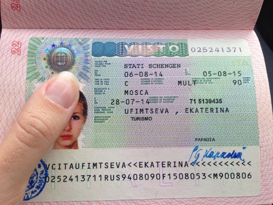 нужна ли шенгенская виза в италию